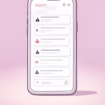 Breadcrumbing en apps de citas: cómo detectar las migajas de atención y no perder tu tiempo smartphone screen showing dating app messages with sporadic responses and long gaps between conversa