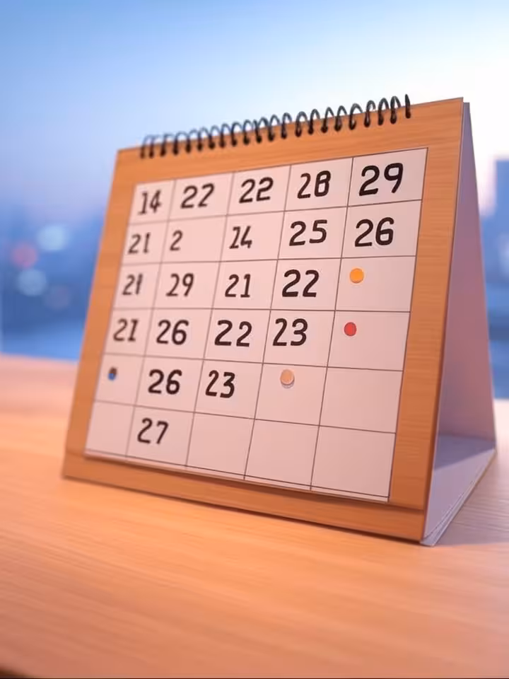 calendar with marked dates showing inconsistent communication patterns in dating apps, infographic s